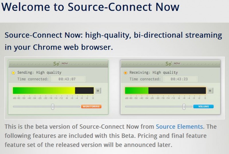 Source-Connect Now: THE alternative to Skype and ISDN
