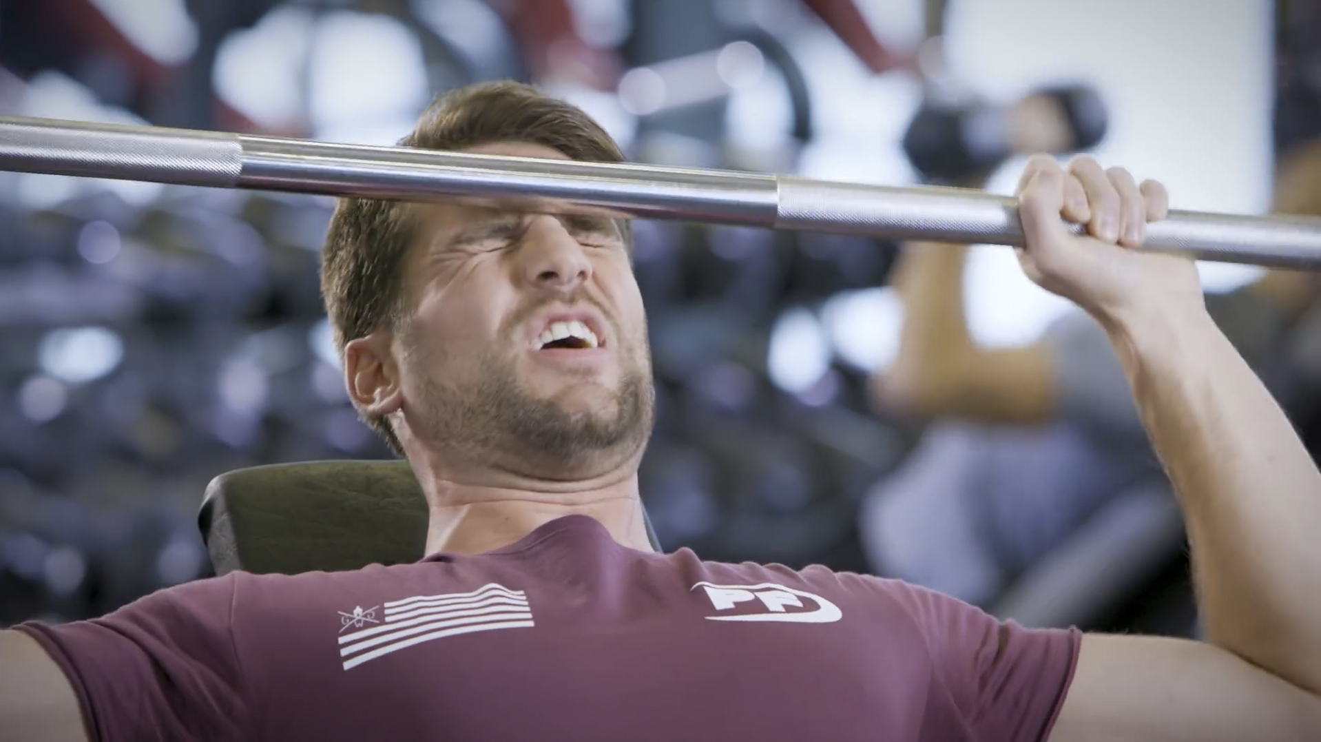 TV commercial for strong men