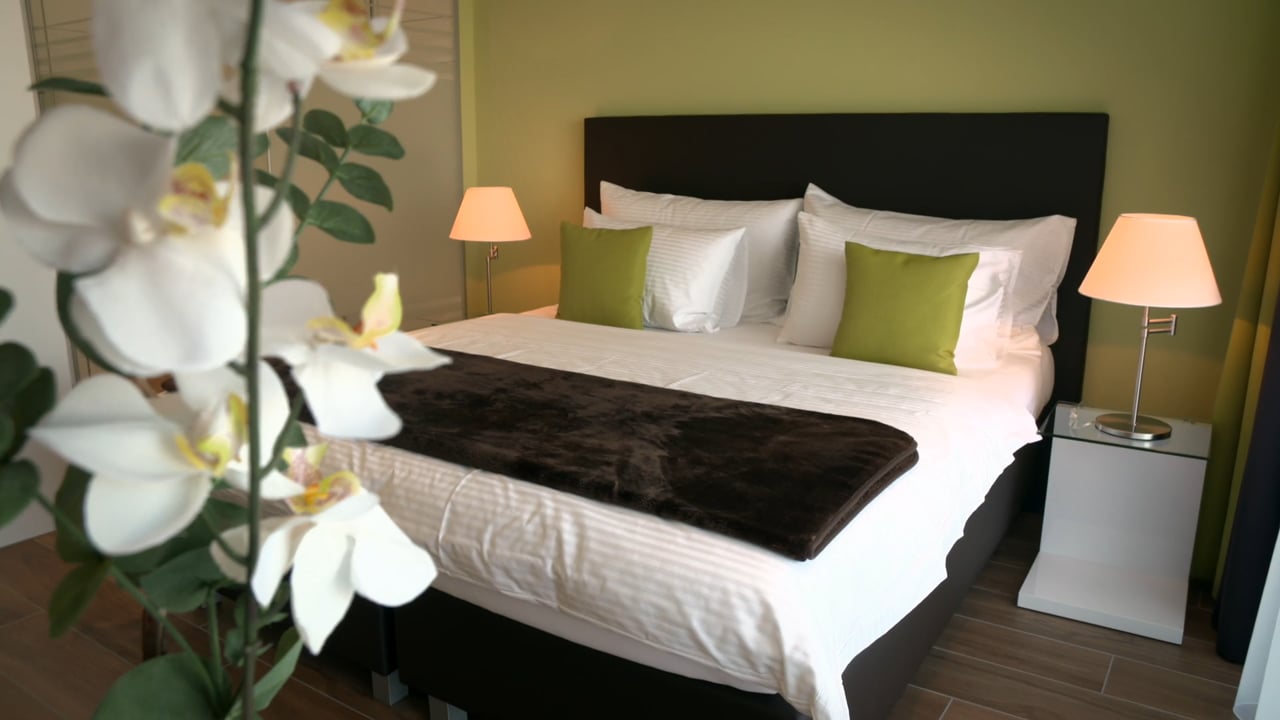 Still from the portrait video for Hotel Schützen Steffisburg